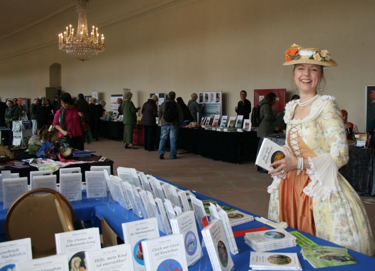 Messestand in Schwetzingen